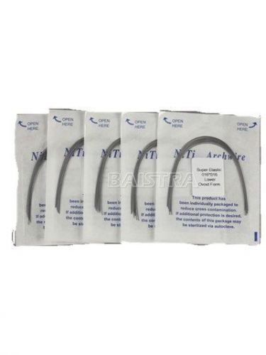 New Hot 10 Sets Orthodontic Super Elastic Niti Arch Wire(rectangular)16*16 Lower