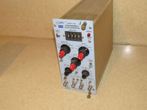 BNC MODEL 9010 PROGRAMMABLE PULSE GENERATOR  NIM BIN MODULE PLUG IN