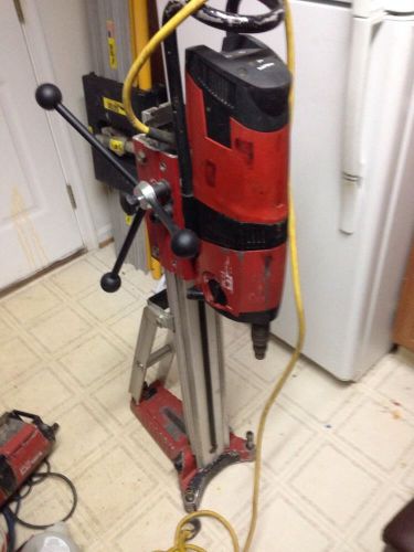 HILTI DD 200 Core Drill Coring Bore Rig w/ Water Kit &amp; Vacuum Base  L@@K-SAVE!!!