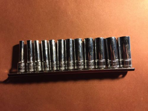 Mac Tools 12 Pc 1/4&#034; Metric Socket Set