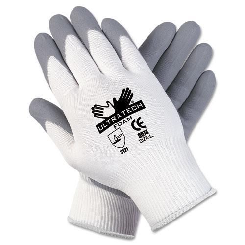 NEW MCR SAFETY 9674M Memphis Ultra Tech Foam Seamless Nylon Knit Gloves, Medium,