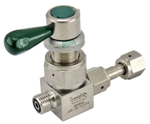 Swagelok SS-DLVC04 High-Pressure/Purity Diaphragm-Sealed Valve +316 1/2&#034; Fitting