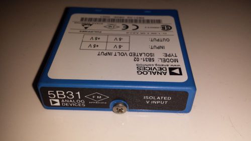 ANALOG DEVICES 5B31 Isolated V Input