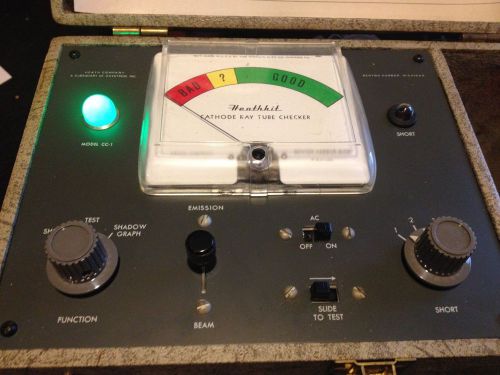 HEATHKIT CATHODE RAY TUBE CHECKER MODEL CC-1