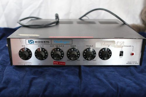 Bogen Challenger C100 Public Address Amplifier