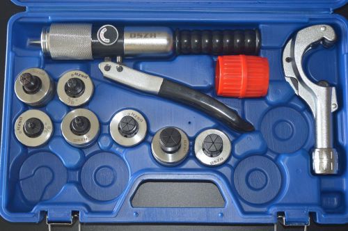 Hydraulic Tube Expander 7 Lever Tubing Expander Tool Swaging Kit HVAC Tools