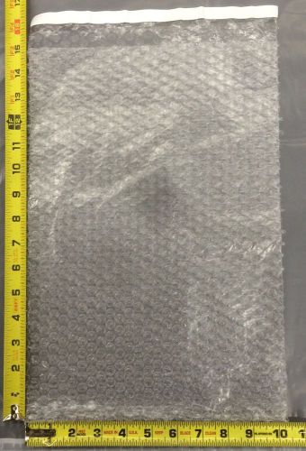 50 10x15.5 clear self-sealing bubble out pouches/bubble wrap bags 10&#034; x 15 1/2&#034; for sale
