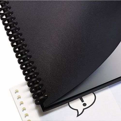 Swingline Binding System Covers, 11 x 8-1/2, Black, 200  per Box (SWI9742491)