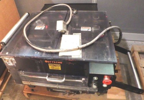 GOTTSCHO 812-11.2  Intermittent Flexographic Platen Printer WORKED WHEN PULLED