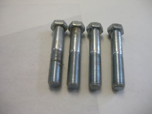 Hex Head Cap Screw Bolt 7/16-20 x 2-1/2&#034;  Grade 5  Package of 4