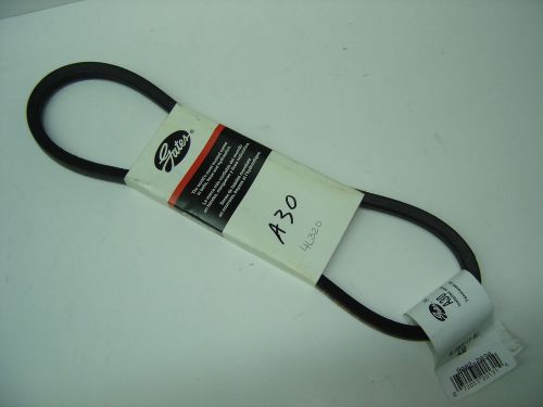 GATES A30 V-BELT 4L320 1/2 &#034; X 32&#034; 30&#034;  INSIDE LENGTH NIB