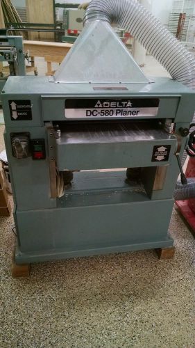 Delta dc580 20&#034; planer for sale