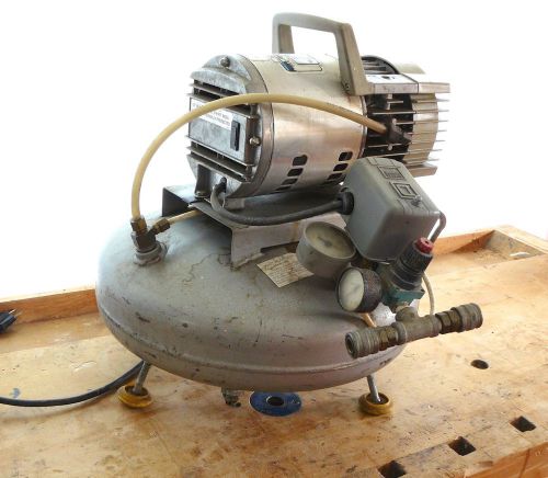 Fliteway P-34 SP Porta-Pac oilless air compressor 3/4HP 120psi Serial # 554