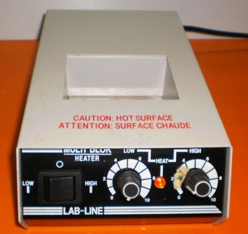 LAB-LINE SCIENTIFIC  MULTI-BLOK HEATER MODEL 2050-1CE