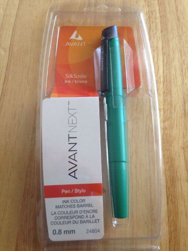 AVANT NEXT SILK SCIBE INK PEN 24804 GREEN .8MM