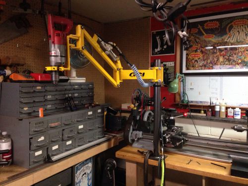 Gci industrial torque / balance arm adjutable boom tool holder w/ bench mount for sale