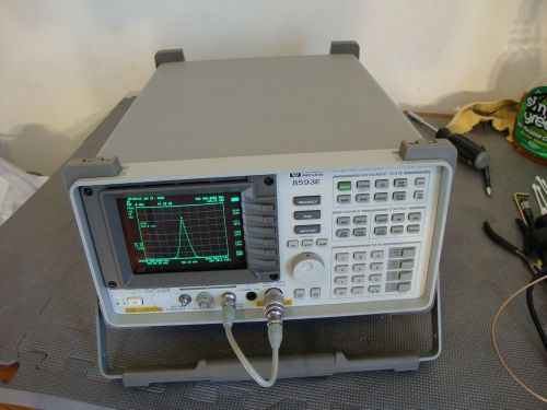 HP Agilent 8593E Spectrum Analyzer w/ various options 9 khz - 26.5 ghz Worldwide