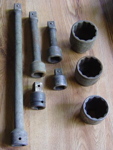 Antique mill socket 7/8&#034; drive heavy duty. for sale