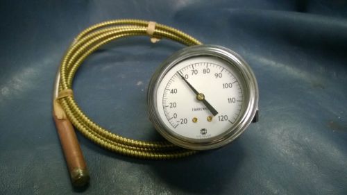 USG Temperature Guage with Probe  Gauge , Farenheit