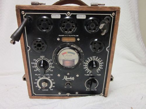 READRITE 431 VACUUM TUBE TESTER