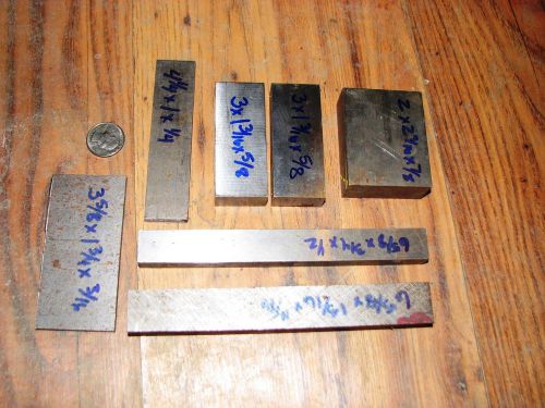 A2 tool steel 5# Lot of 7 bladesmith blacksmith knife maker D