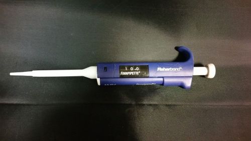 Fisherbrand Finnpipette II 0.5-10 uL Single Channel Manual Pipette