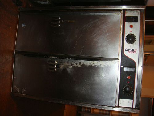 Wyott APW 2 drawer  used food warmer