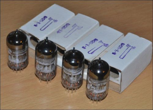 6N2P-EV Voskhod Tubes. Triple mica. Year 1971. NIB. Same batch. Price for 4