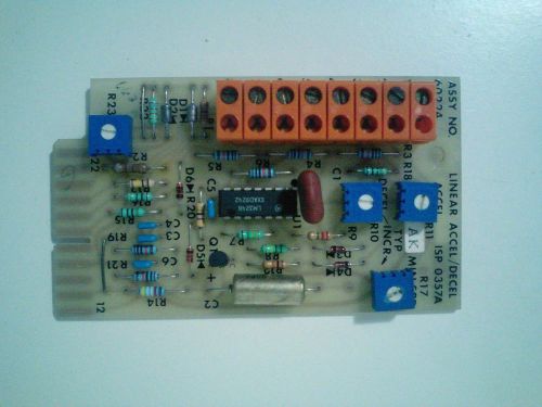 FINCOR ACCEL DECEL BOARD 60224  ISP-0357A