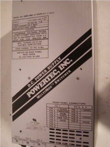 NEW POWERTEC 6MB5-BBA-27-DGPR-45 POWER SUPPLY 12V 5.2V