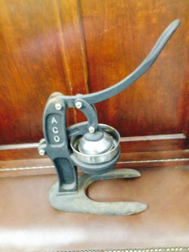 Vintage Antique Commercial Industrial ACO Juicer