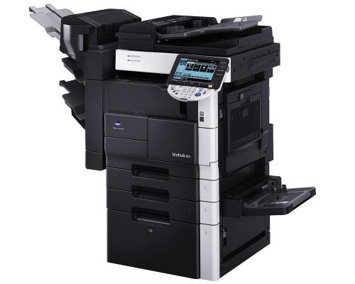 Konica minolta bizhub 501 black &amp; white copier print/scan pickup stockbridge, ga for sale