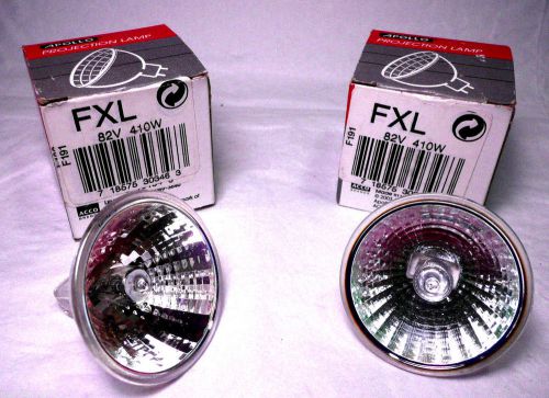 Apollo Halogen Lamp lot for Overhead Projector FXL 31346 410W 82V Apollo Eclipse