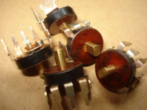 Radio Mini Small Miniature PCB Potentiometer 5k with switch lot 12 pcs