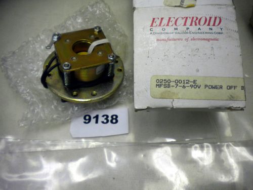 (9138) Electroid Brake MFSB-7-6-90V NIB