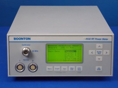 Boonton BTN 4532 RF Peak Power Meter, Dual Channel,  10 kHz to 40 GHz