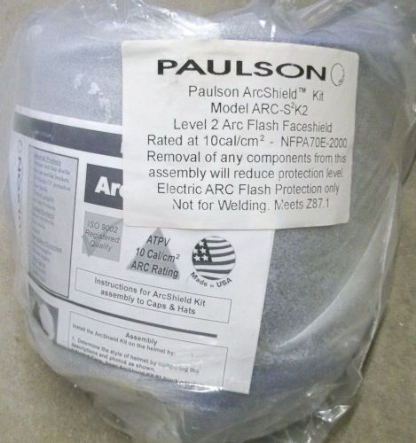 PAULSON ARCSHIELD KIT LEVEL 2 ARC FLASH FACE SHIELD (S2)