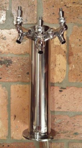 American beverage equipment triple faucet draft beer tower 6198-3 for sale