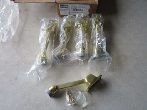 Box / 5 Rockwood / Assa Abloy 461L.3 Brass Kick Down Door Stops NEW