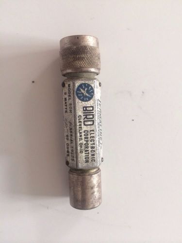 Bird Electronic Corporation 80M  Termaline Coaxial Resistor 5 Watts 50 Ohms Used