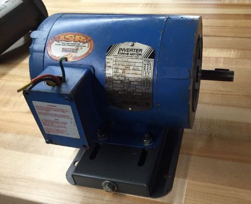 3 Phase AC Motor, 230V, 56C, 3/4 HP, 6000 RPM Max, 60Hz