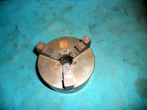 4&#034; Westcott 3 Jaw Chuck, Plain Back - #6304