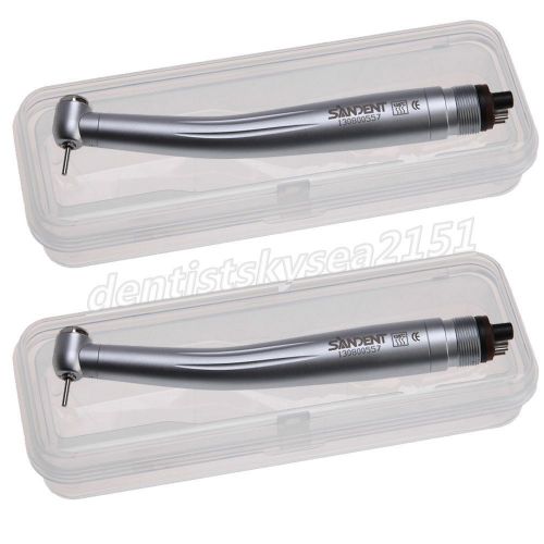 2 NSK PANA MAX style Dental Standard Head Push button High Speed Handpiece 4Hole