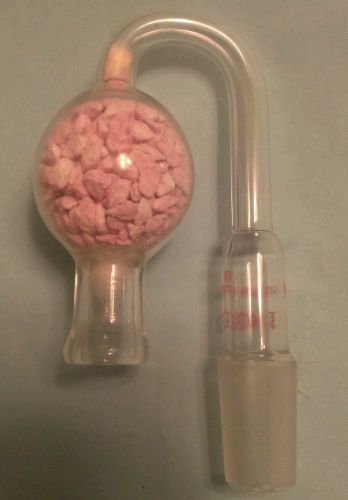 KONTES bantam-ware Glass U-Shaped Drying Tube Adapter 14/20 Inner Joint