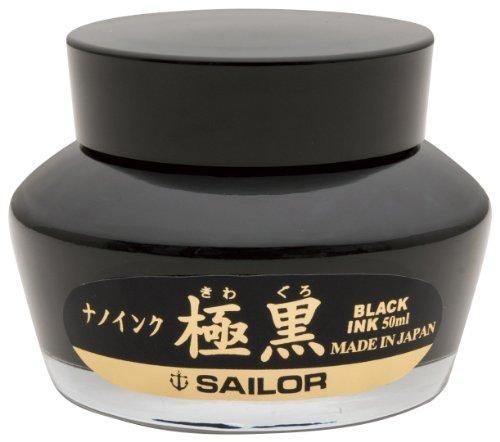 Sailor kiwa-guro pigmented black ink bottle for sale