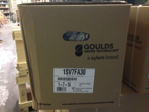 GOULDS 1SV7FA30 7 STG ESV STAINLESS VERTICAL WATER PUMP LIQUID END GRUNDFOS CR1