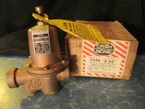 A.W. Cash Valve Co.1/2&#034; : E-24 Reducing Valve, New!