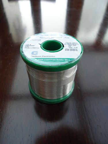 ALPHA Telecore Plus .040 Dia. Lead Free Solder Wire