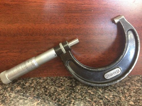 Starrett Micrometer #436 1in-2in