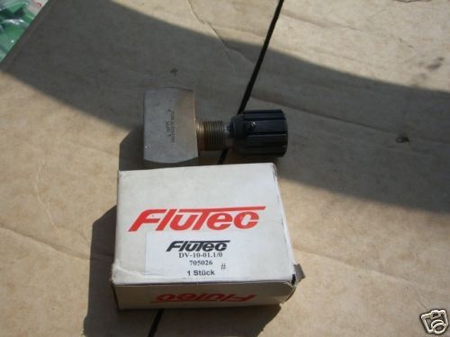 New Flutec DV-10-01.1/0 Hydraulic Flow Control Valve